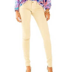 🆕 Lilly Pulitzer Worth Skinny Pants in Sandbar